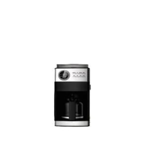 صانعة القهوة السوداء مع طاحونة | Coffee Maker